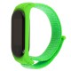 Ремінець для Xiaomi Mi Band 5 Nylon green