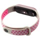Ремінець для Xiaomi Mi Band 5 Sport Nike gray / pink