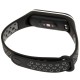 Ремінець для Xiaomi Mi Band 3/4 Sport чорно-сірий