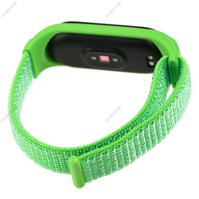 Ремінець для Xiaomi Mi Band 5 Nylon green