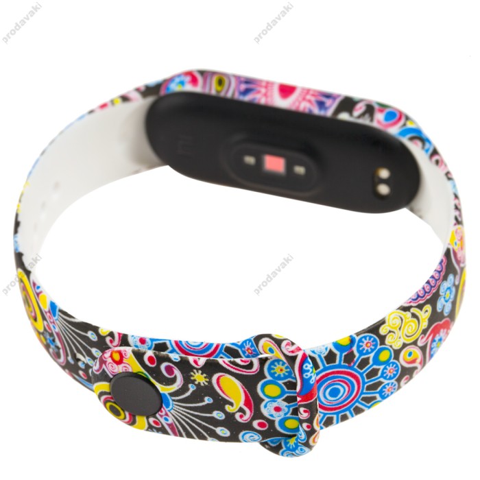 Ремінець для Xiaomi Mi Band 5 силіконовий фарби
