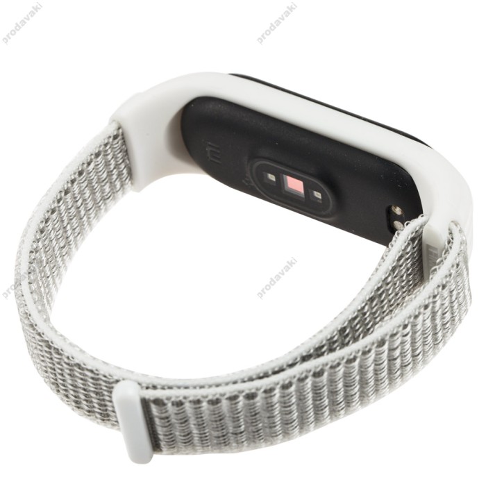 Ремінець для Xiaomi Mi Band 5 Nylon white