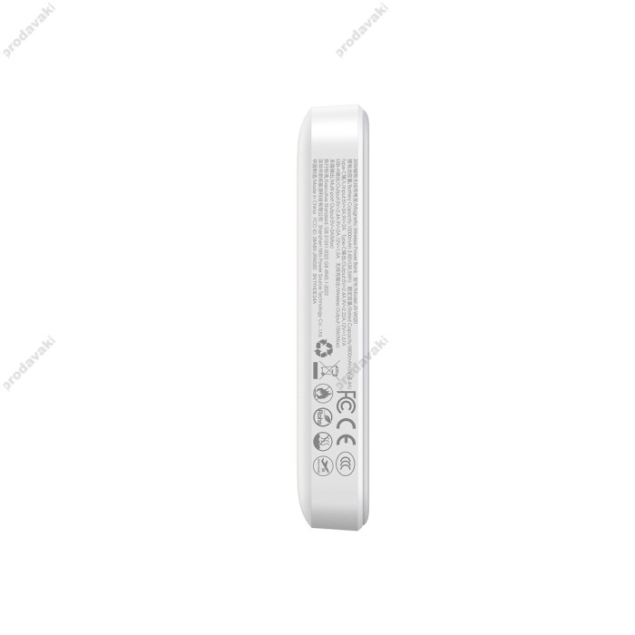 Повербанк портативний акумулятор Power bank Joyroom JR-W020 MagSafe магнітний 10000 mAh White