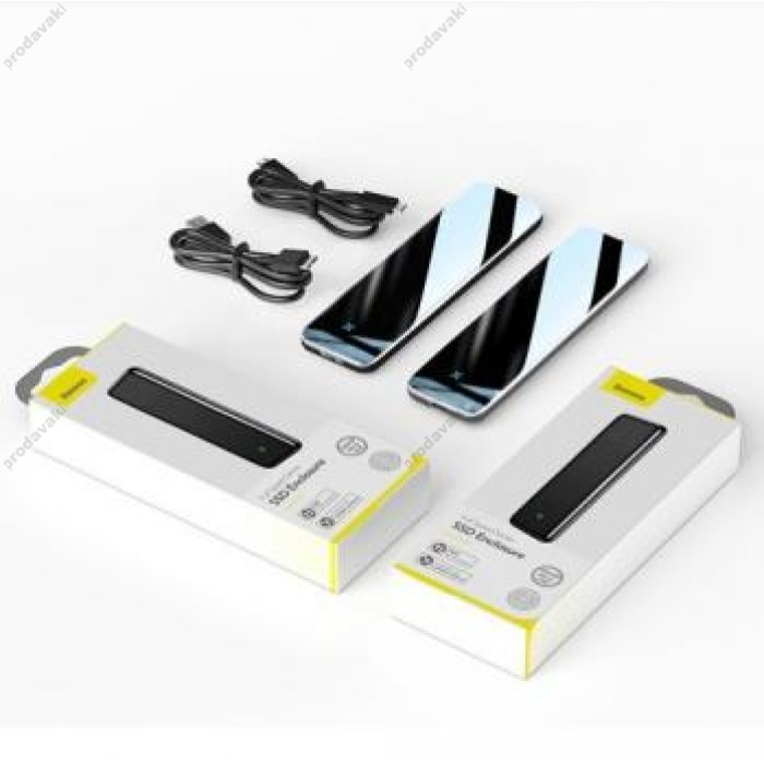 Кейс для SSD-диску Baseus Full Speed Series SSD Enclosure (Micro USB) Космічний Сірий (CAYPH-D0G)