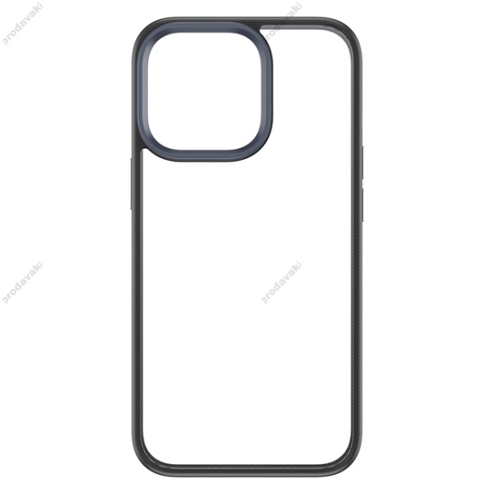 Чохол iPhone 14 Rock Guard Clear Case black