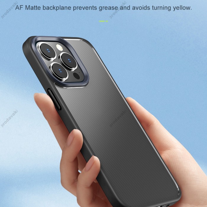 Чохол iPhone 14 Rock Guard Clear Case black