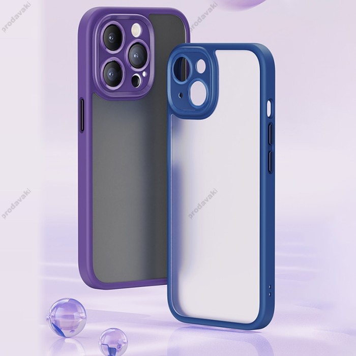 Чохол накладка Rock Guard matte Full iPhone 15 Plus Black