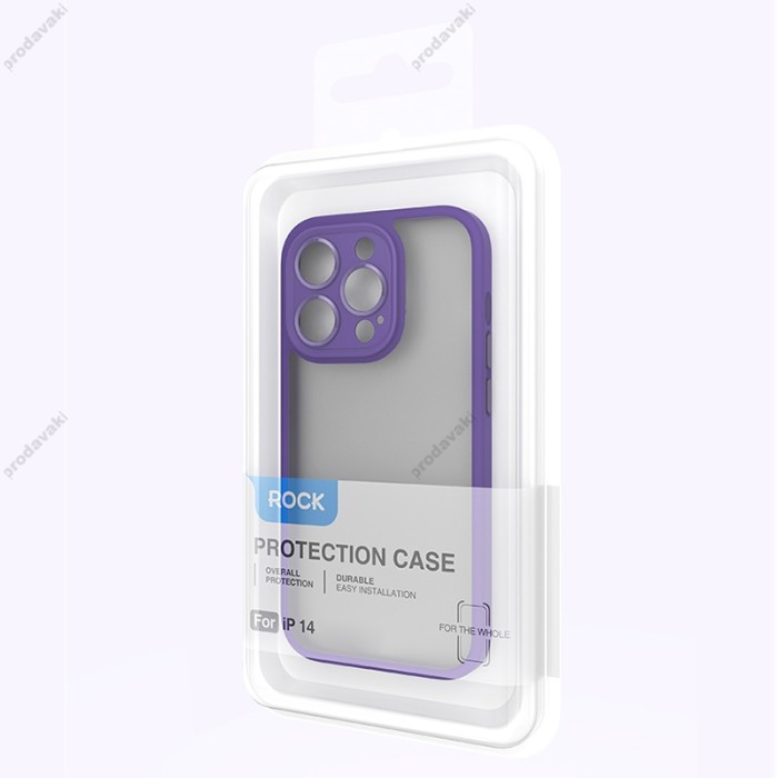 Чохол накладка Rock Guard matte Full iPhone 15 Plus Black