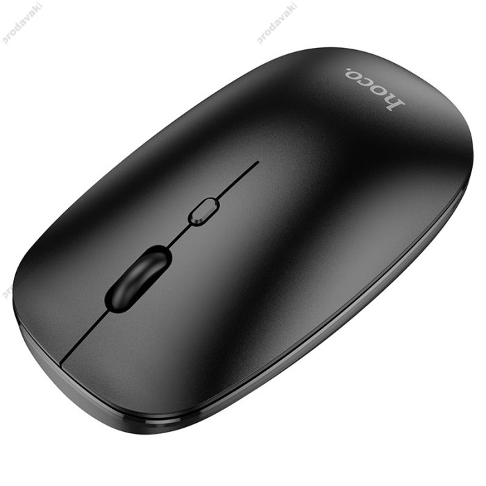 Комп'ютерна Миша HOCO GM15 Art dual-mode business wireless mouse 2,4G/BT3.0-5.0 Чорна