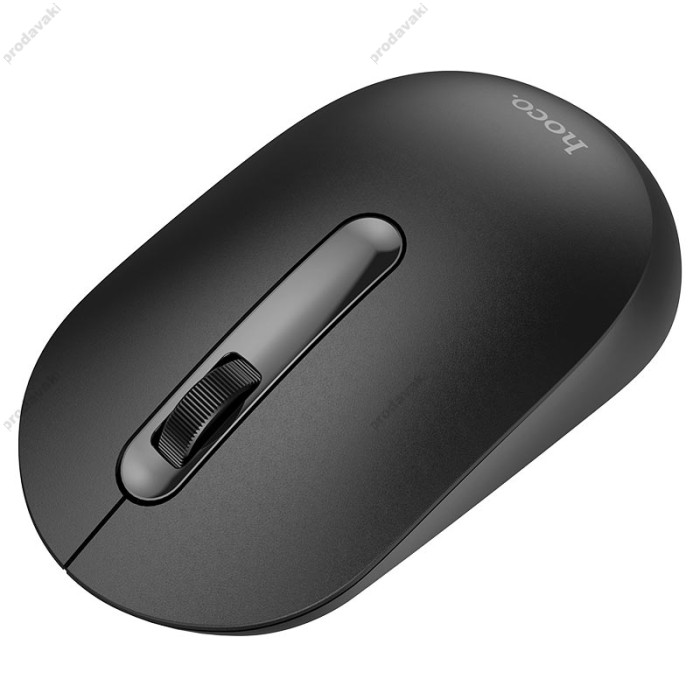 Комп'ютерна Миша HOCO GM14 Platinum 2.4G business wireless mouse Чорна