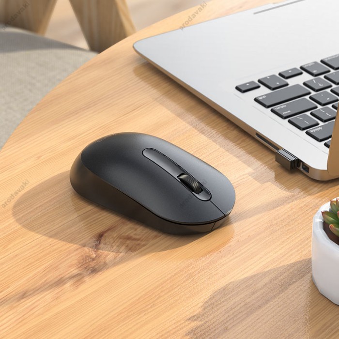 Комп'ютерна Миша HOCO GM14 Platinum 2.4G business wireless mouse Чорна