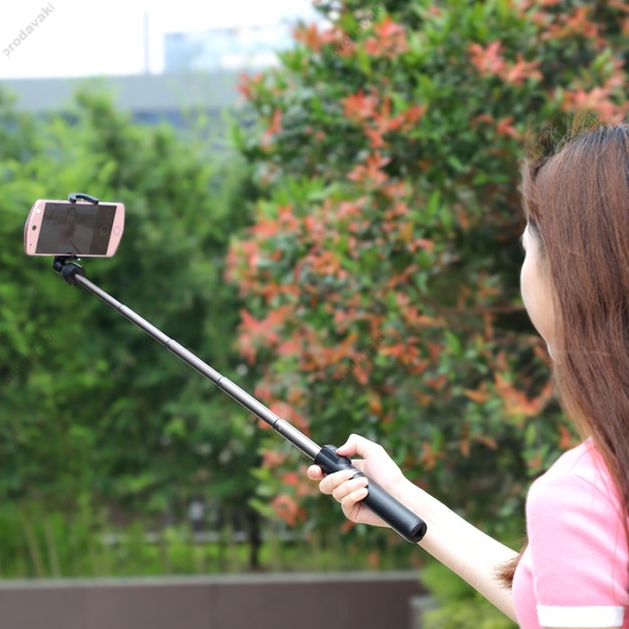 Монопод-трипод HOCO K11 Wireless tripod selfie stand 0.68m Black