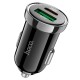 Автомобільний зарядний пристрій Hoco Z44 Leading car charger 3A 20W Black