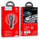 Автомобільний зарядний пристрій Hoco NZ3 Clear way dual port PD Car charger 40W Black