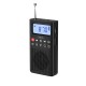Портативний радіоприймач HOCO HI51 Portable radio AM/FM USB/TF/BT5.3 3W Black