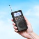 Портативний радіоприймач HOCO HI51 Portable radio AM/FM USB/TF/BT5.3 3W Black