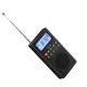 Портативний радіоприймач HOCO HI51 Portable radio AM/FM USB/TF/BT5.3 3W Black