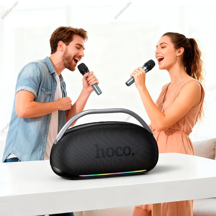 Портативна колонка Bluetooth HOCO HT2 Melody portable BT speaker BT5.4 300W Black