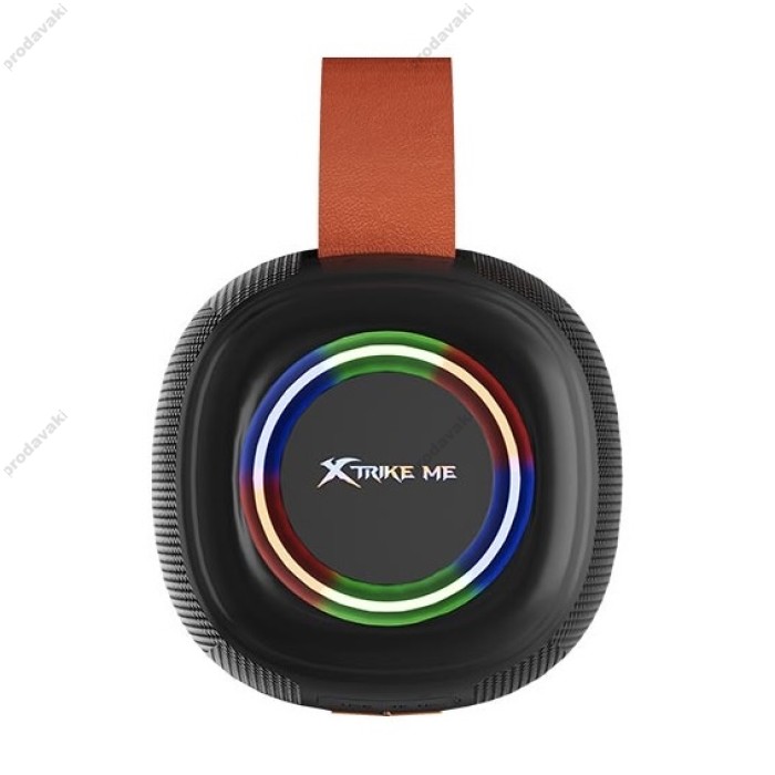 Портативна колонка Bluetooth XTRIKE ME SK-301 Bluetooth Speaker RGB 8W Black