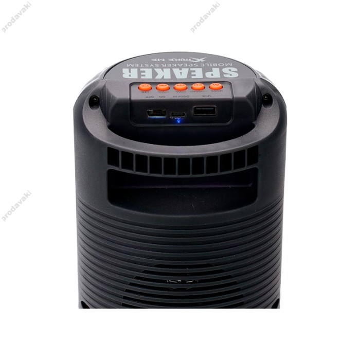 Портативна колонка Bluetooth XTRIKE ME SK-302 Bluetooth Speaker RGB 10W Black