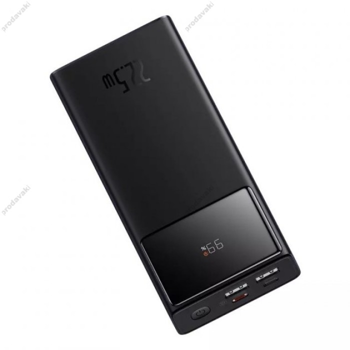 Повербанк портативний акумулятор Power Bank Baseus Star-Lord Digital Display 22.5W 30000 mAh Black PPXJ080101