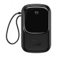 Повербанк портативний акумулятор Power bank Baseus Qpow (With lightning Cable) 20000 mAh Black PPQD060201