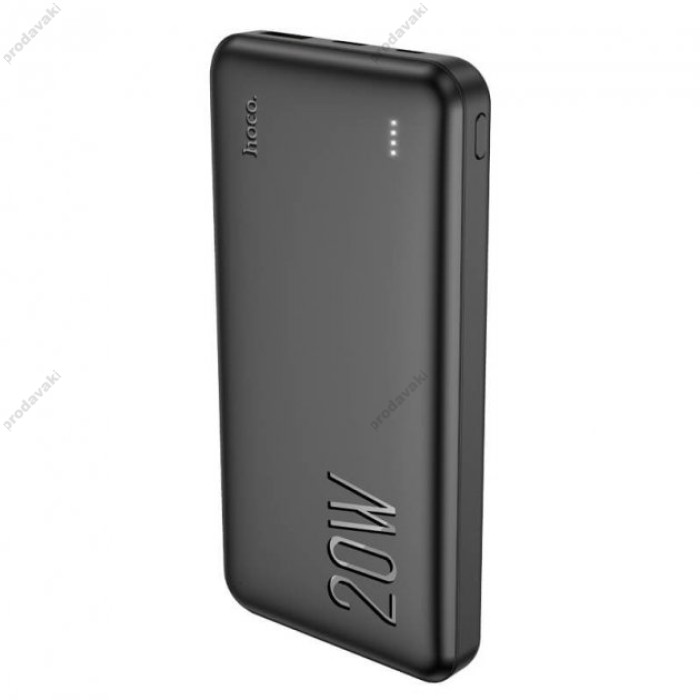 Повербанк акумулятор портативний Power Bank Hoco J87 Tacker PD 20W 10000 mAh Black