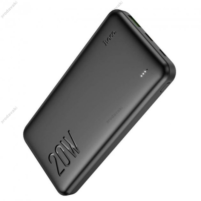 Повербанк акумулятор портативний Power Bank Hoco J87 Tacker PD 20W 10000 mAh Black