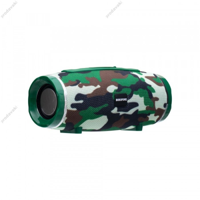 Портативна колонка Bluetooth BOROFONE BR3 Rich sound sports 5W camouflage green