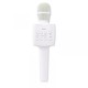 Портативна колонка-мікрофон HOCO BK5 Cantando karaoke microphone BT 5.0 White