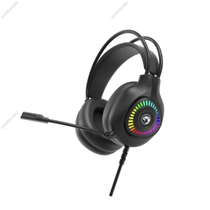 Дротові навушники MARVO H8325 PULZ 30 Wired Headset RGB Black