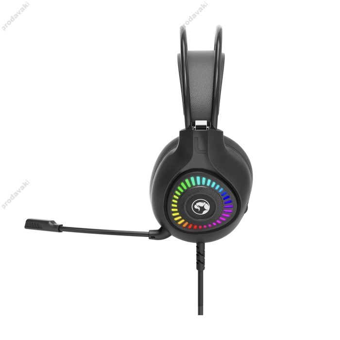 Дротові навушники MARVO H8325 PULZ 30 Wired Headset RGB Black