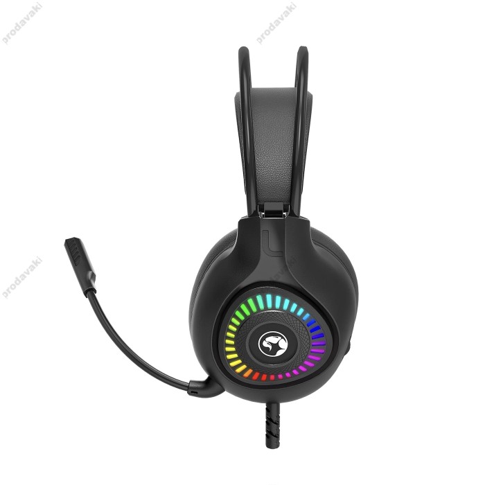 Дротові навушники MARVO H8325 PULZ 30 Wired Headset RGB Black