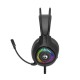 Дротові навушники MARVO H8325 PULZ 30 Wired Headset RGB Black