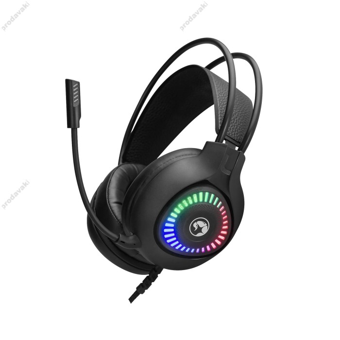 Дротові навушники MARVO H8325 PULZ 30 Wired Headset RGB Black