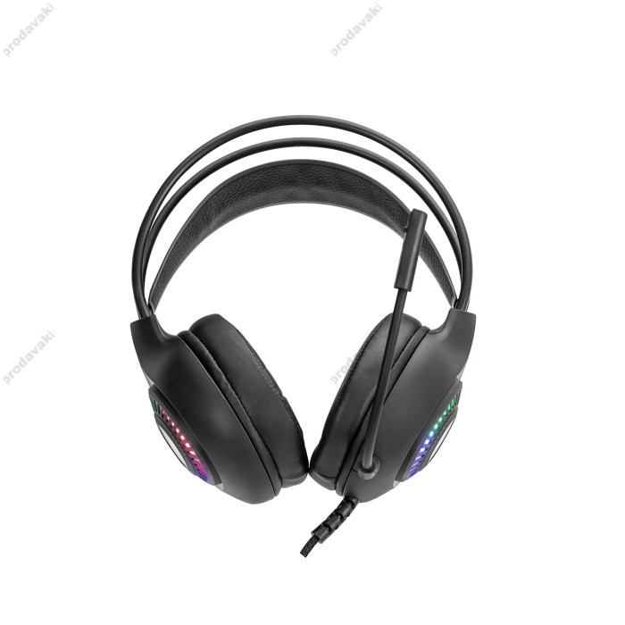 Дротові навушники MARVO H8325 PULZ 30 Wired Headset RGB Black