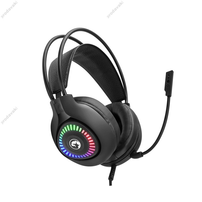 Дротові навушники MARVO H8325 PULZ 30 Wired Headset RGB Black
