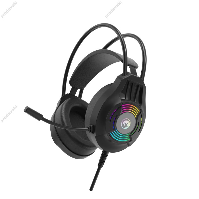 Дротові навушники MARVO H8326 Wired Headset RGB Black