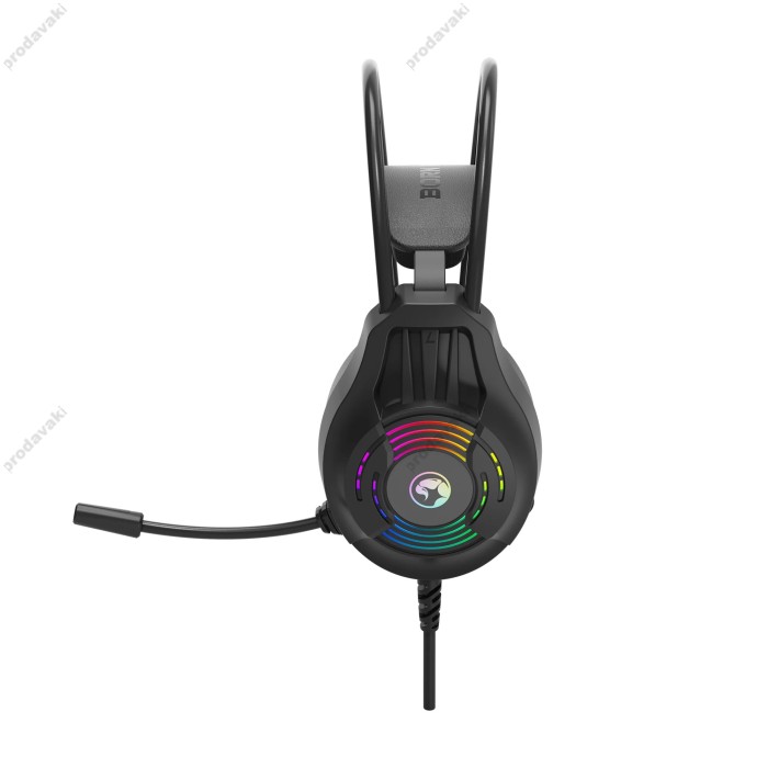 Дротові навушники MARVO H8326 Wired Headset RGB Black