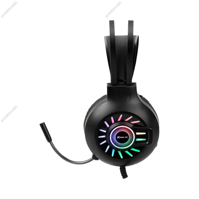 Дротові навушники XTRIKE ME GH-605 Gaming Backlight RGB Black