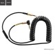 Кабель AUX Jack 3.5mm - Jack 3.5mm НОСО UPA02 бічний