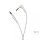 AUX-кабель НОСО UPA14 AUX Audio Cable 2m. Gray