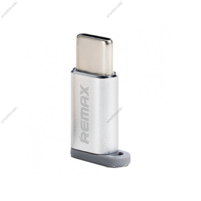 Перехідник REMAX Micro-Type-C Feliz RA-USB1 Silver