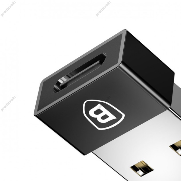 Перехідник BASEUS USB Type-C Female Exquisite
