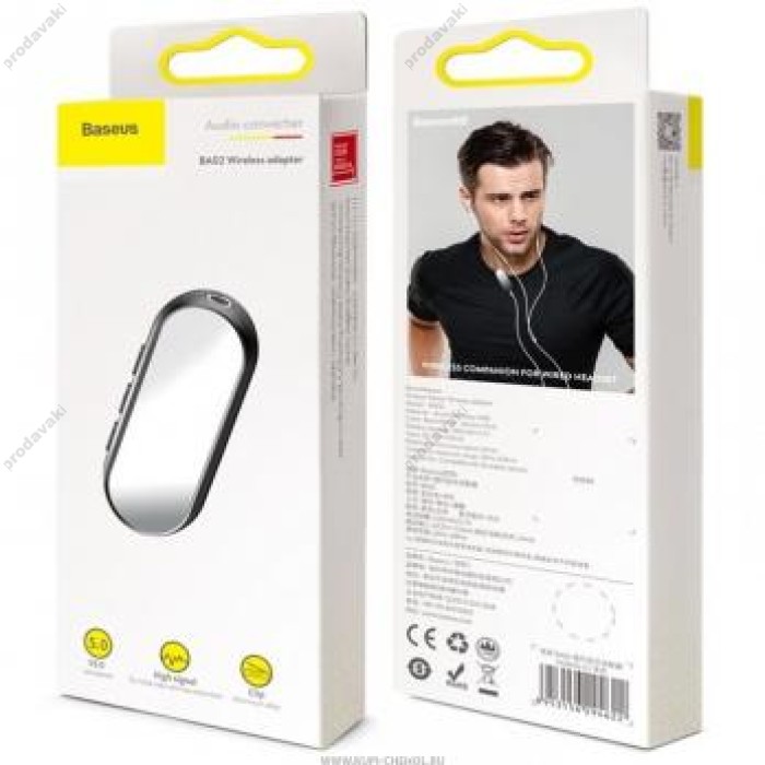 Бездротовий адаптер для навушників Baseus BA02 Wireless Adapter (NGBA02-01, NGBA02-02)