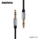 Кабель Remax AUX RL-L100 3.5" 1,0 м чорний