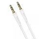 AUX-Кабель BOROFONE BL6 with mic 3.5mm/2m white