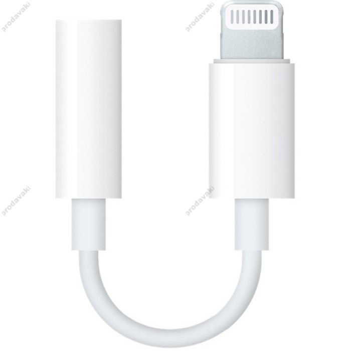 Адаптер Apple Lightning - 3.5 mm White (MMX62ZM/A)