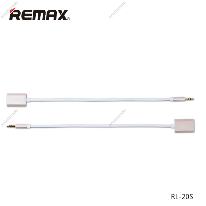 Аудіо двійник REMAX Share Jack 3,5mm RL-20S