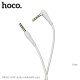 Кабель (подовжувач) AUX Hoco UPA15 with mic (1m) сірий